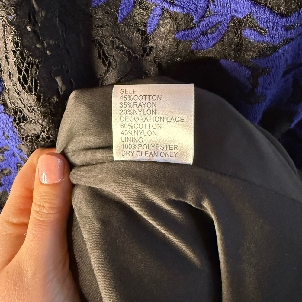 Tadashi Shoji Mandarin Empress Lace
Cocktail Dress Size 14 - Picture 7 of 7